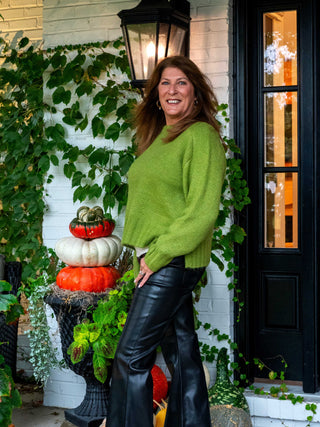 Adina Sweater Pea Green