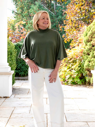 All Day Olive Sweater