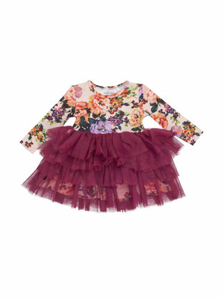 Autumn Rose Tulle Dress - Toddler Girl