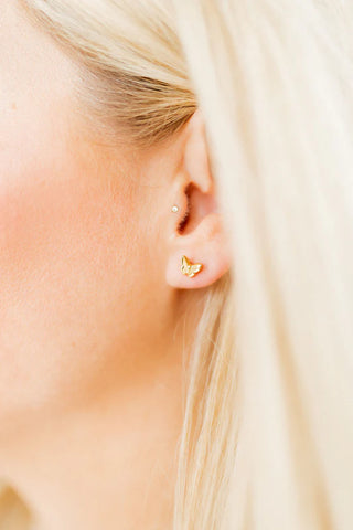 Bella Butterfly Stud