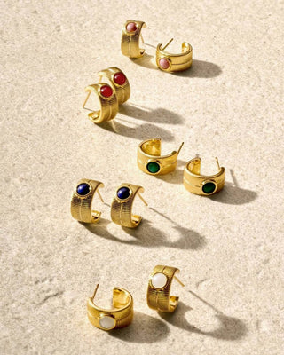 Birthstone Earring - October