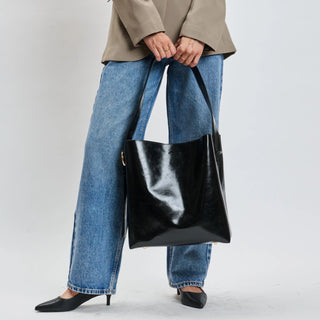 Black Brooke Bucket Bag