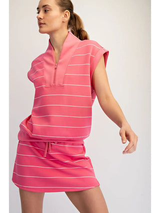 Brink Pink Sleeveless Top