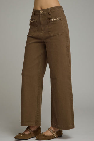 Buckle Up Brown Bottoms