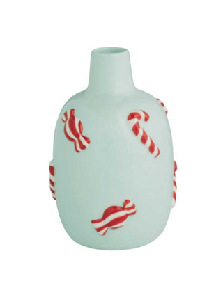 Candy Cane Holiday Vase