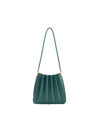 Carrie Peacock Pleated Bag