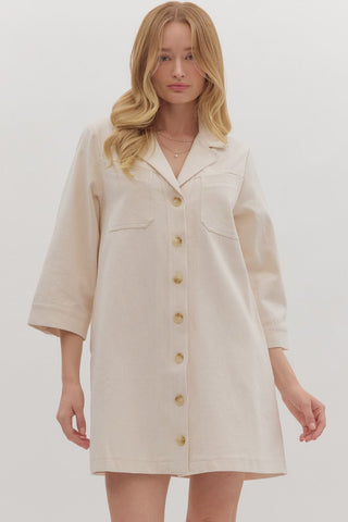 Cool Country Ecru Dress