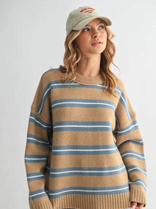 Driftwood Stripes Sweater