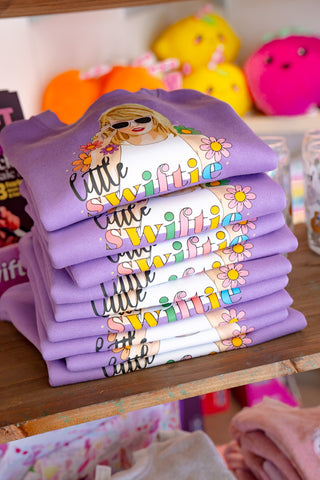 EXCLUSIVE Little Swiftie Purple Sweatshirt