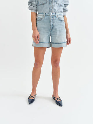 Easy Rider Mid Rise Cuffed Short Dew