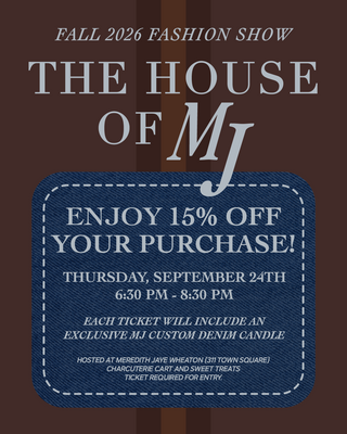 House of MJ: Fall Fashion Show