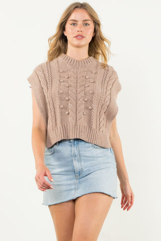 Fall Adventures Knit Vest Top