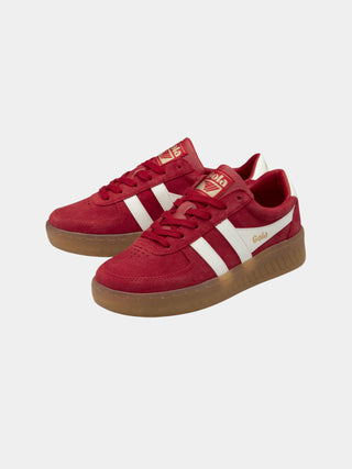 Grandslam Suede Red/Off White Sneakers