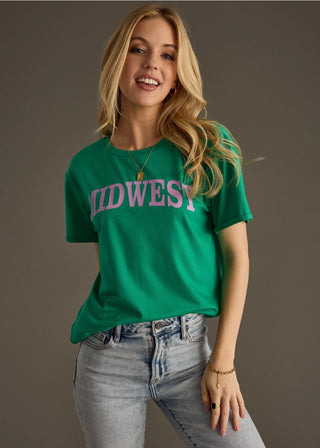 Green Midwest Tee