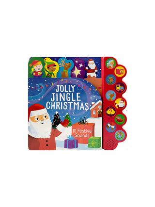 Jolly Jingle Christmas 10-Button Sound Book