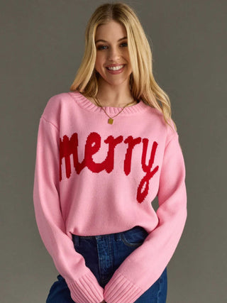 Merry Pink Sweater