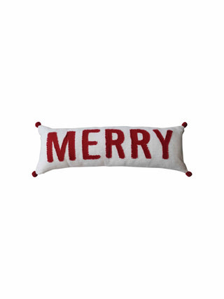 Merry Pom Pom Lumbar Pillow