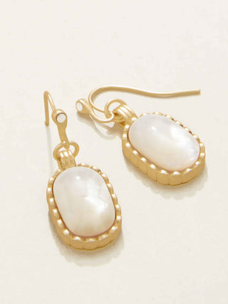 Nara Petite Earrings Mother-of-Pearl