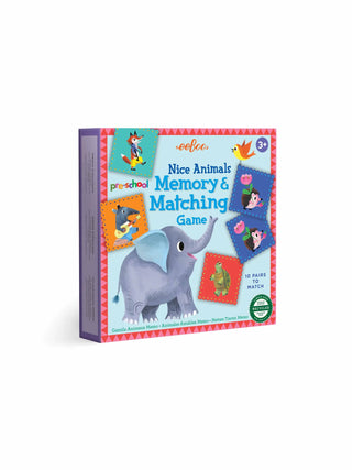 Nice Animals Memory Game