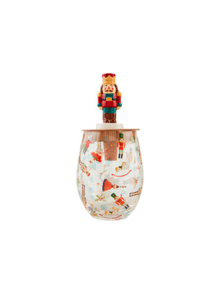 Nutcracker Wine Glass