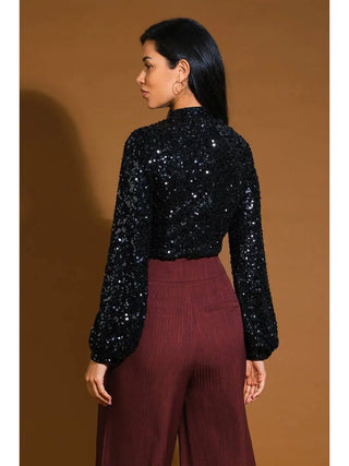 Party Season Sequin Top