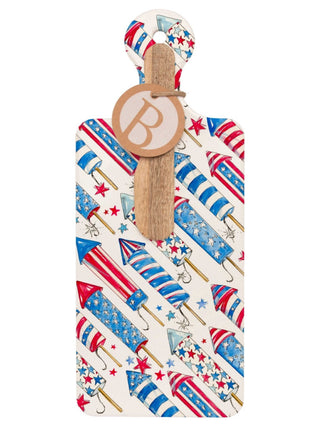 Patriotic Rockets Charcuterie Set