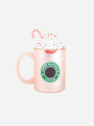 Peppermint Coffee Ornament