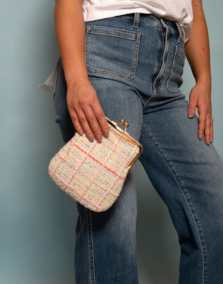 Pippa Crossbody Spring Tweed