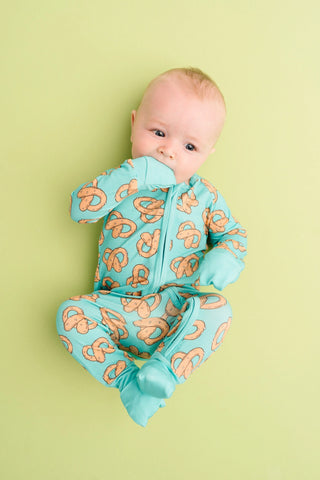 Pretzel Party Bamboo Sleeper