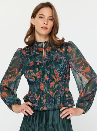Priority Peplum Blouse