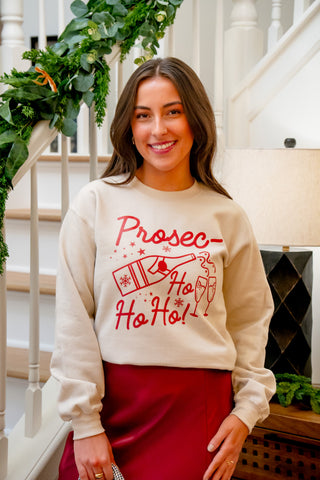 Prosecco Ho Ho Sweatshirt