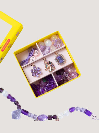 Purple Charm Mini Bead Kit