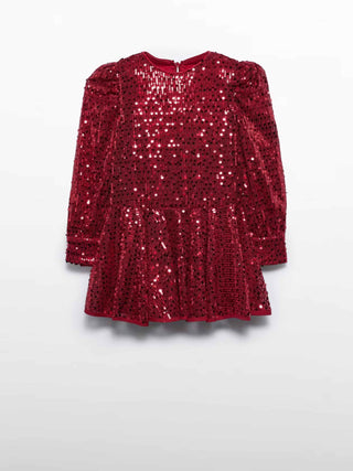 Red Sequin Dress - Girl