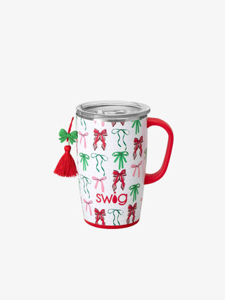 Ribbons And Bows Travel Mug 18oz