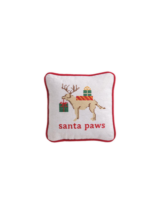 Santa Needle Point Pillow