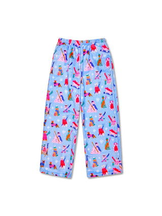 Ski Dogs Plush Pant