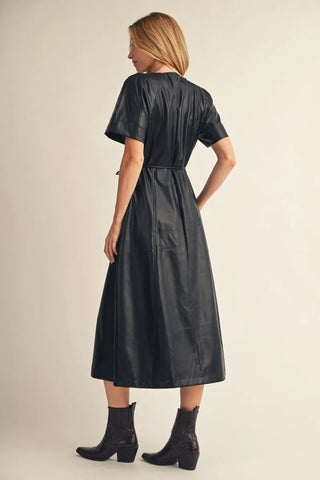 Smooth as Leather Dress