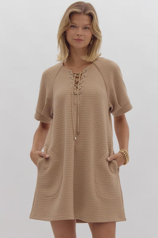 Today in Taupe Dress