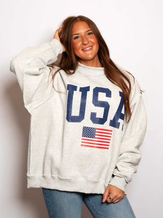 USA Reversible Sweatshirt