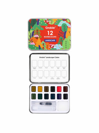 Watercolor Set Landscape